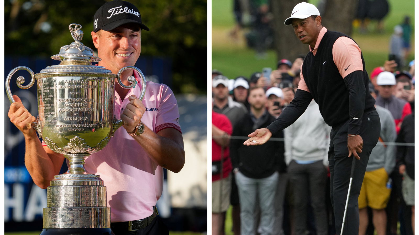Justin Thomas calls Tiger Woods "FREAK OF NATURE" despite US PGA exit